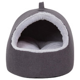 La Doggie Vita Charcoal Cat Dome