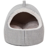 La Doggie Vita Hamptons Stripe Cat Dome