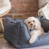 La Doggie Vita Charcoal Water Resistant Pet Bed