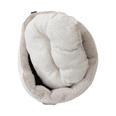 La Doggie Vita Luxe Boucle Shell Pet Bed