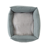 La Doggie Vita Como Eggshell High Side Pet Bed