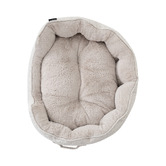 La Doggie Vita Luxe Boucle Shell Pet Bed