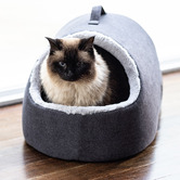 La Doggie Vita Charcoal Cat Dome