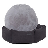 La Doggie Vita Charcoal Hexagonal Dog Bed