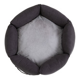 La Doggie Vita Charcoal Hexagonal Dog Bed