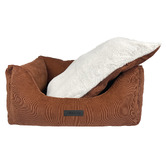 La Doggie Vita Corduroy Bolstered Dog Bed