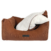 La Doggie Vita Corduroy Bolstered Dog Bed