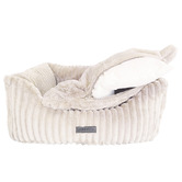 La Doggie Vita Velour Corduroy Bolstered Dog Bed