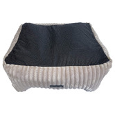 La Doggie Vita Velour Corduroy Bolstered Dog Bed