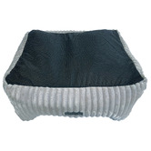 La Doggie Vita Velour Corduroy Bolstered Dog Bed