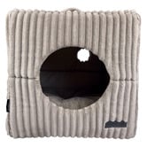 La Doggie Vita Mousse Large Cube Velour Corduroy Cat Bed