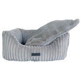 La Doggie Vita Velour Corduroy Bolstered Dog Bed