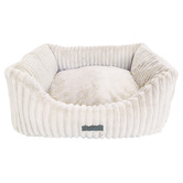 La Doggie Vita Velour Corduroy Bolstered Dog Bed