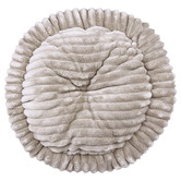 La Doggie Vita Donut Velour Corduroy Reversible Cat Bed