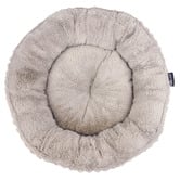 La Doggie Vita Donut Velour Corduroy Reversible Cat Bed
