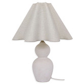 Paola and Joy Mila Ceramic Wavy Table Lamp