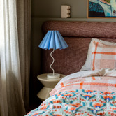 Paola and Joy Cora Iron &amp; Linen Table Lamp