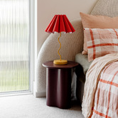 Paola and Joy Cora Iron &amp; Linen Table Lamp