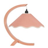 Paola and Joy Kira Rubberwood Table Lamp