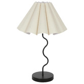 Paola and Joy Cora Iron &amp; Linen Table Lamp
