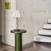Paola and Joy Cora Iron &amp; Linen Table Lamp