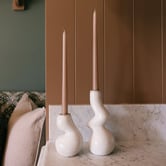 Paola and Joy 2 Piece Gia Candle Holder Set