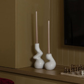 Paola and Joy 2 Piece Gia Candle Holder Set