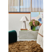 Paola and Joy Blake Linen Table Lamp