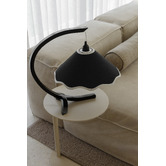 Paola and Joy Kira Rubberwood Table Lamp