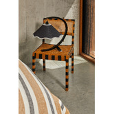 Paola and Joy Kira Rubberwood Table Lamp