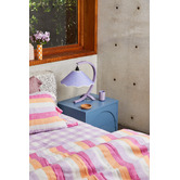 Paola and Joy Kira Rubberwood Table Lamp