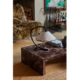 Paola and Joy Kira Rubberwood Table Lamp
