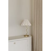 Paola and Joy Cora Iron &amp; Linen Table Lamp