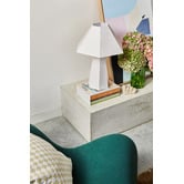 Paola and Joy Blake Linen Table Lamp