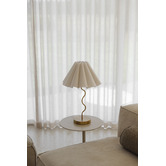 Paola and Joy Cora Iron &amp; Linen Table Lamp