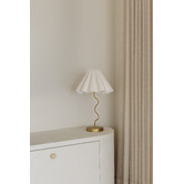Paola and Joy Cora Iron &amp; Linen Table Lamp