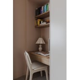 Paola and Joy Mila Ceramic Wavy Table Lamp