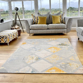 Knot n Co Grey Mylah Contemporary Rug