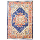 Medina Weavers Navy Priscilla Traditional Rug