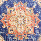 Medina Weavers Navy Priscilla Traditional Rug