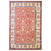 Medina Weavers Red Aaliyah Chobi-Style Rug