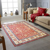 Medina Weavers Red Aaliyah Chobi-Style Rug
