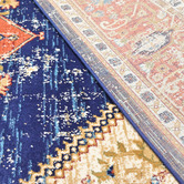 Medina Weavers Navy Priscilla Traditional Rug