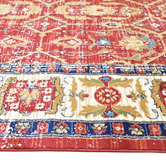 Medina Weavers Red Aaliyah Chobi-Style Rug