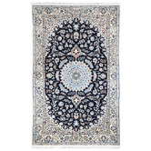 Medina Weavers Narda Hand-Knotted Wool &amp; Silk Persian Rug