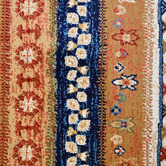 Medina Weavers Navy Barezira Power-Loomed Runner