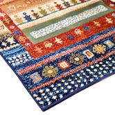 Medina Weavers Navy Barezira Power-Loomed Runner