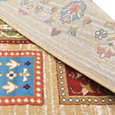 Medina Weavers Beige Suray Power-Loomed Rug