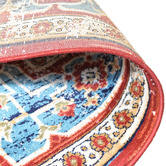 Medina Weavers Red Ara Power-Loomed Rug
