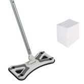 Albion Collection Grey &amp; Black Flat Mop